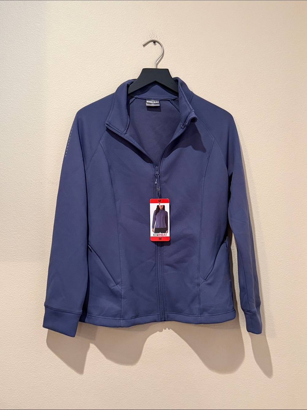 NWT Women’s Full-Zip Utility Jacket in Deep Blue